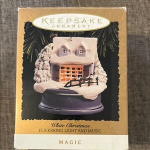 Hallmark White Christmas Decoration